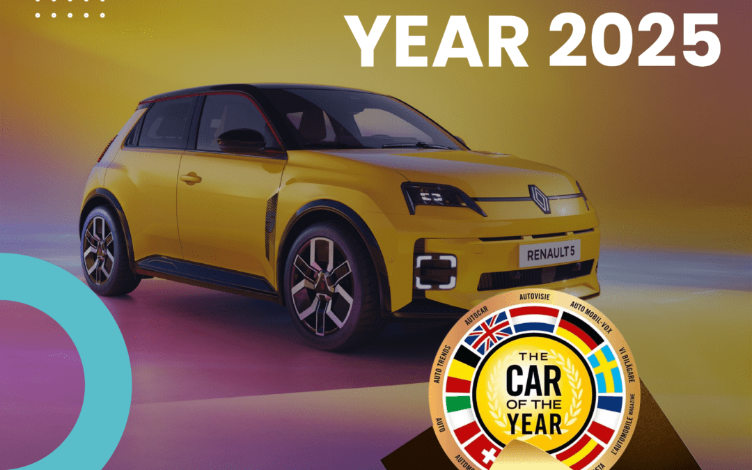 Renault 5 E-Tech è l’Auto dell’Anno 2025: trionfo elettrico dal fascino rétro