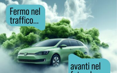 FERMO NEL TRAFFICO. AVANTI NEL FUTURO.